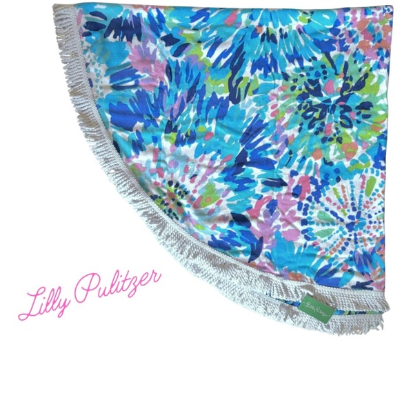 Lilly Pulitzer Other - Lilly Pulitzer | Circa Round Beach Towel